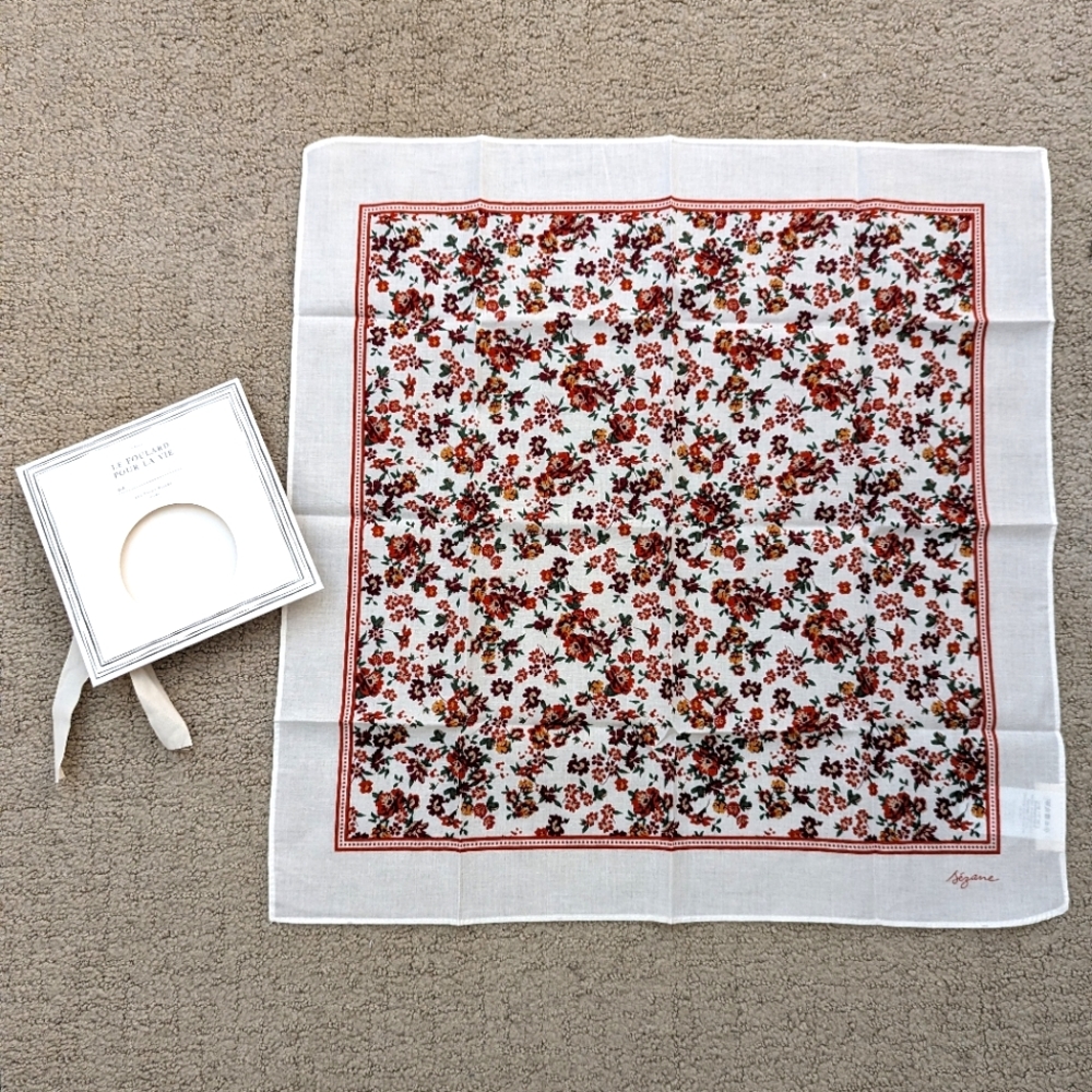 [NWOT] Sezane square scarf